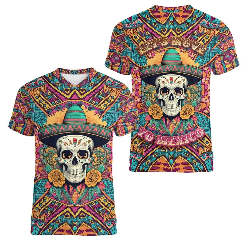 Mexican Short Sleeve Jersey for Men and Woman