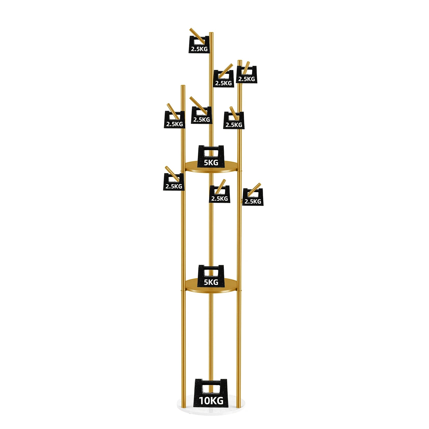 Heavy Duty Marble Coat Rack