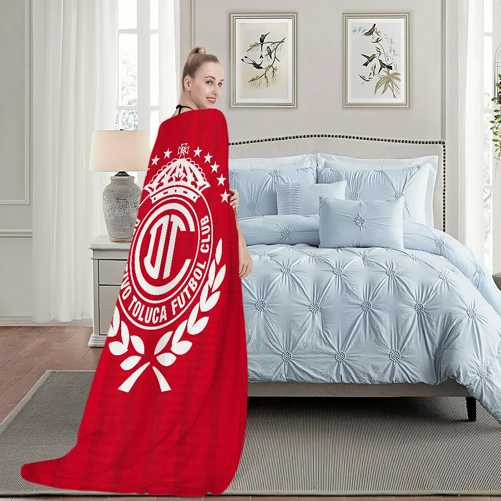 Toluca FC Football Blanket