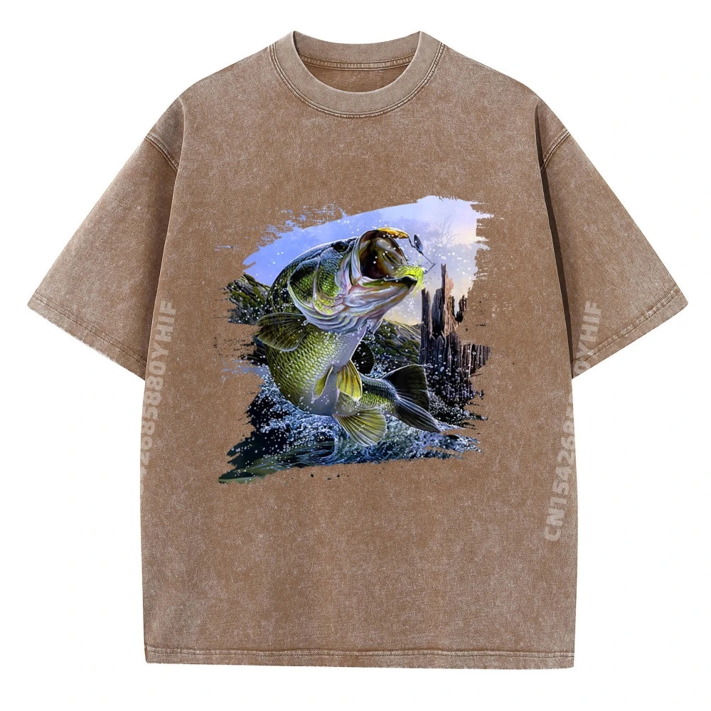 Mens fishing t-shirt