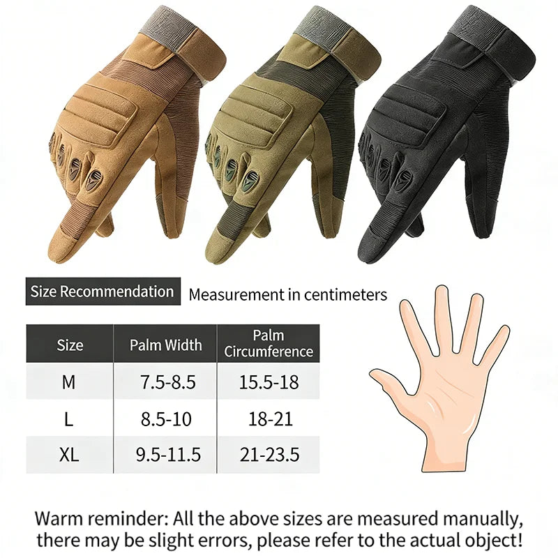 Full finger tactical gloves
