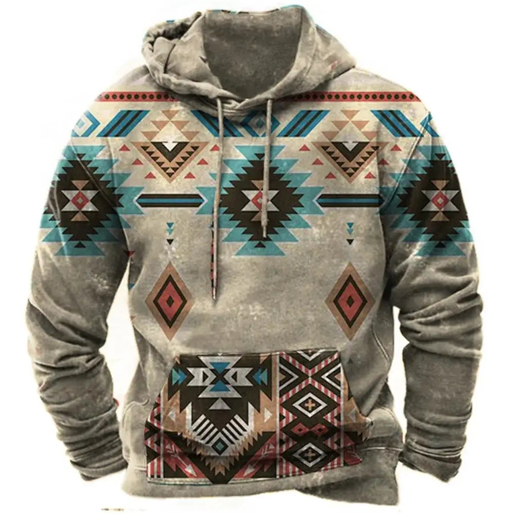 Vintage Tribal Style Hoodies