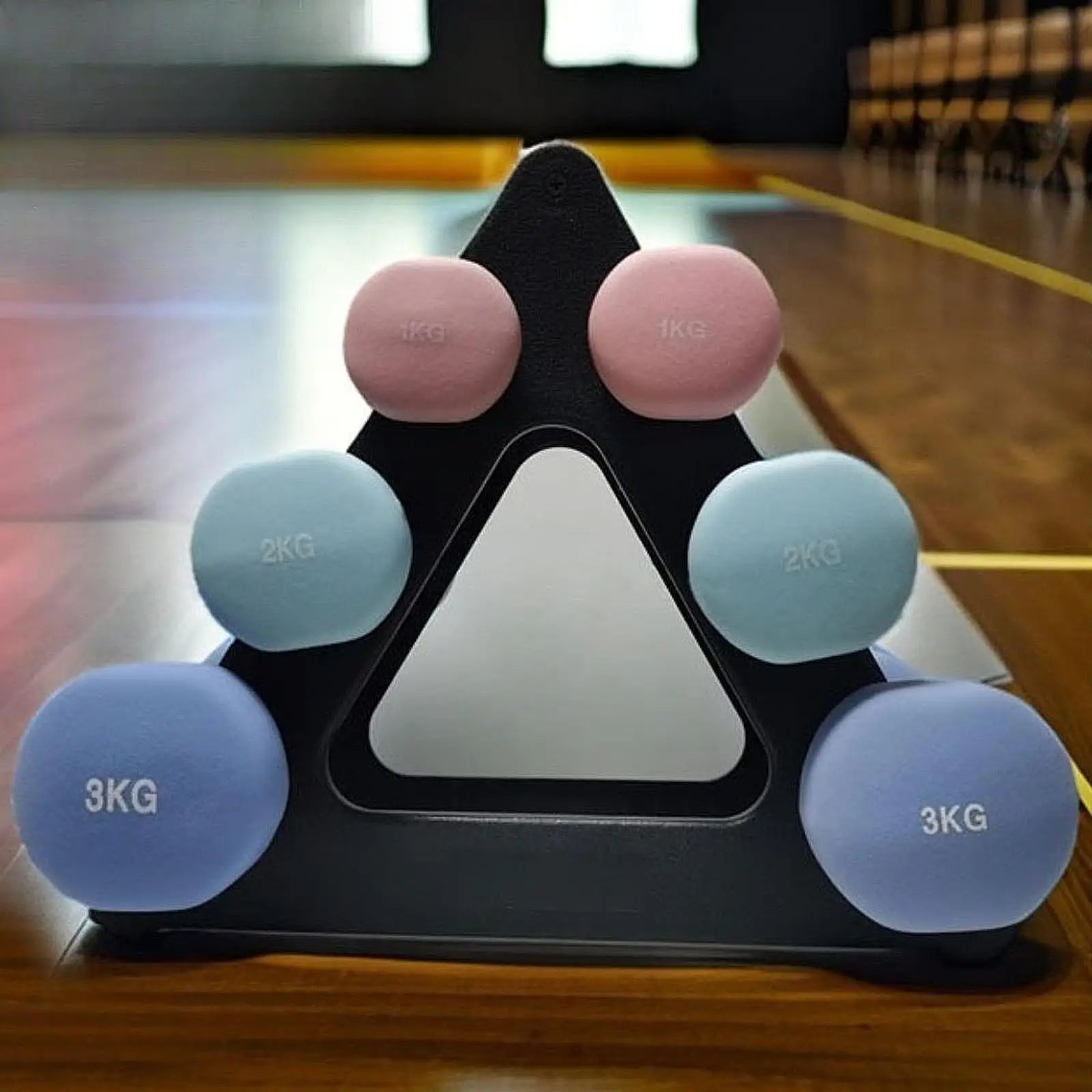 3 Tier Dumbbell Rack Weight Storage Organizer