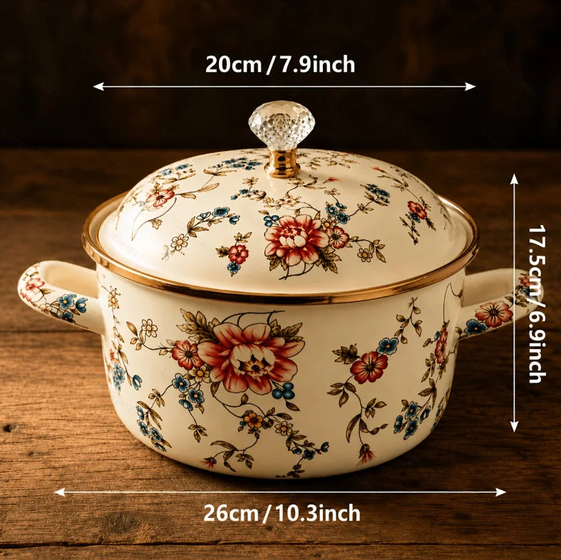 Thickened Stock Pot With Two Side Handles, Large Cooking Pot For Soup, Stew, Boiling, Pasta And Kitchen Use