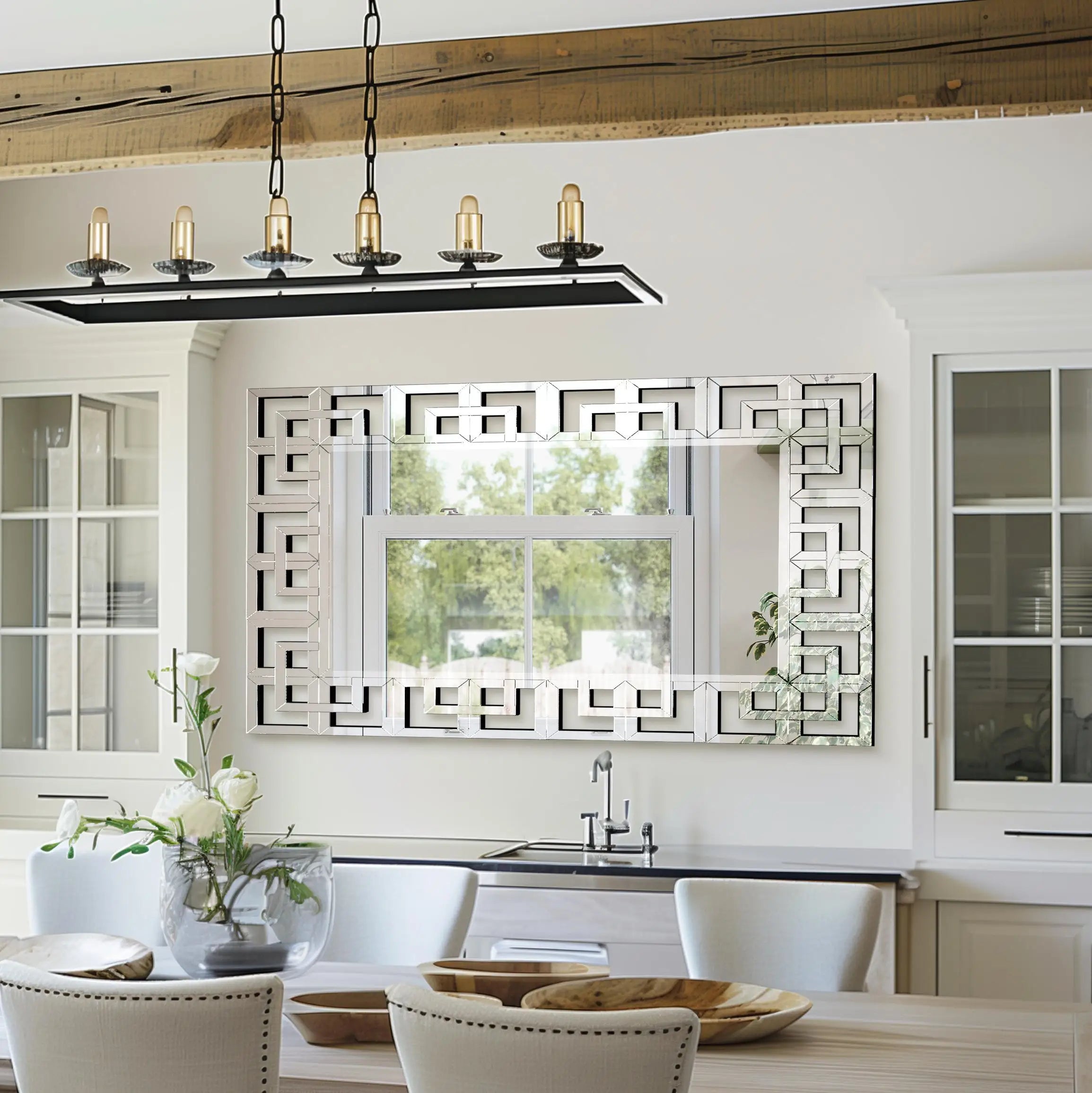Rectangle Silver Mirror