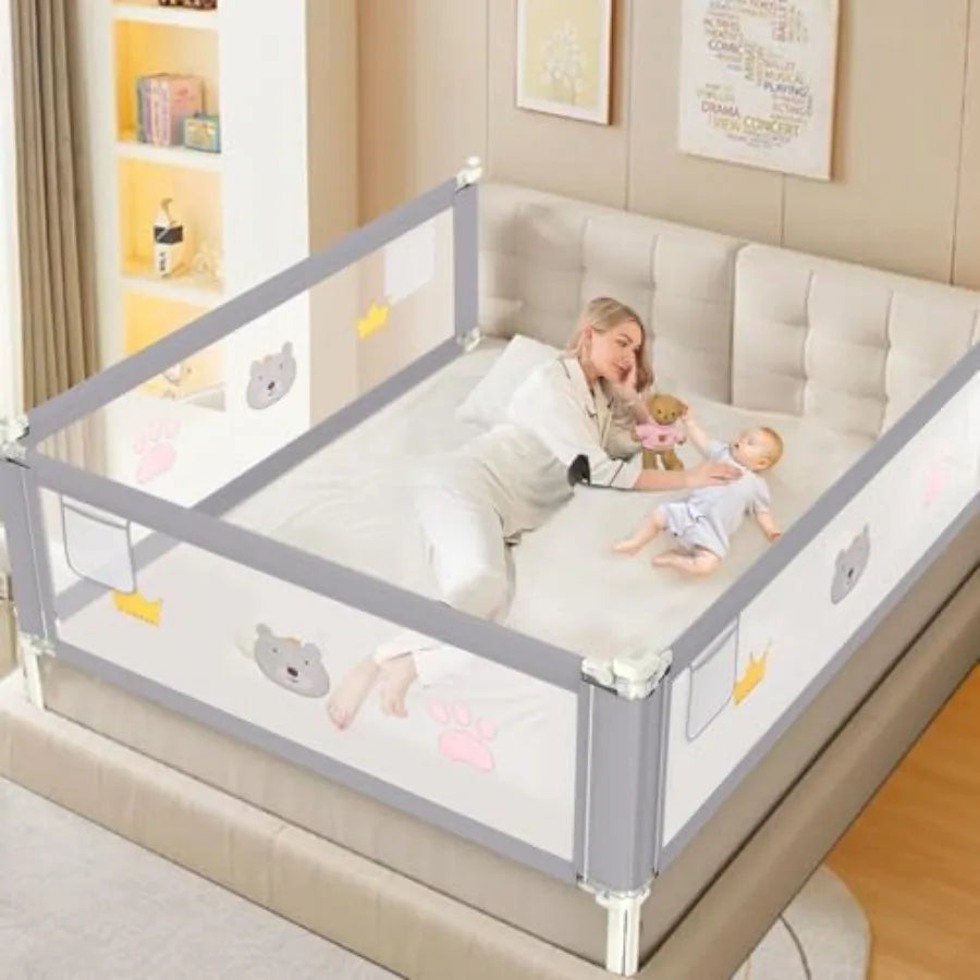Height Adjustable Toddlers Safety beds