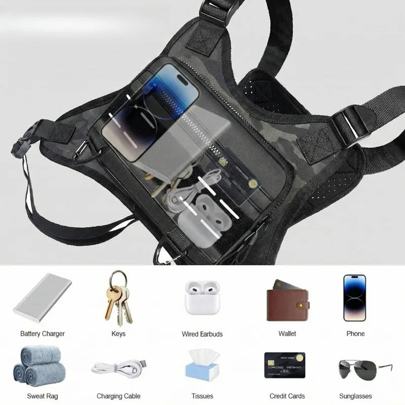 Lightweight Waterproof Sports Chest Bag