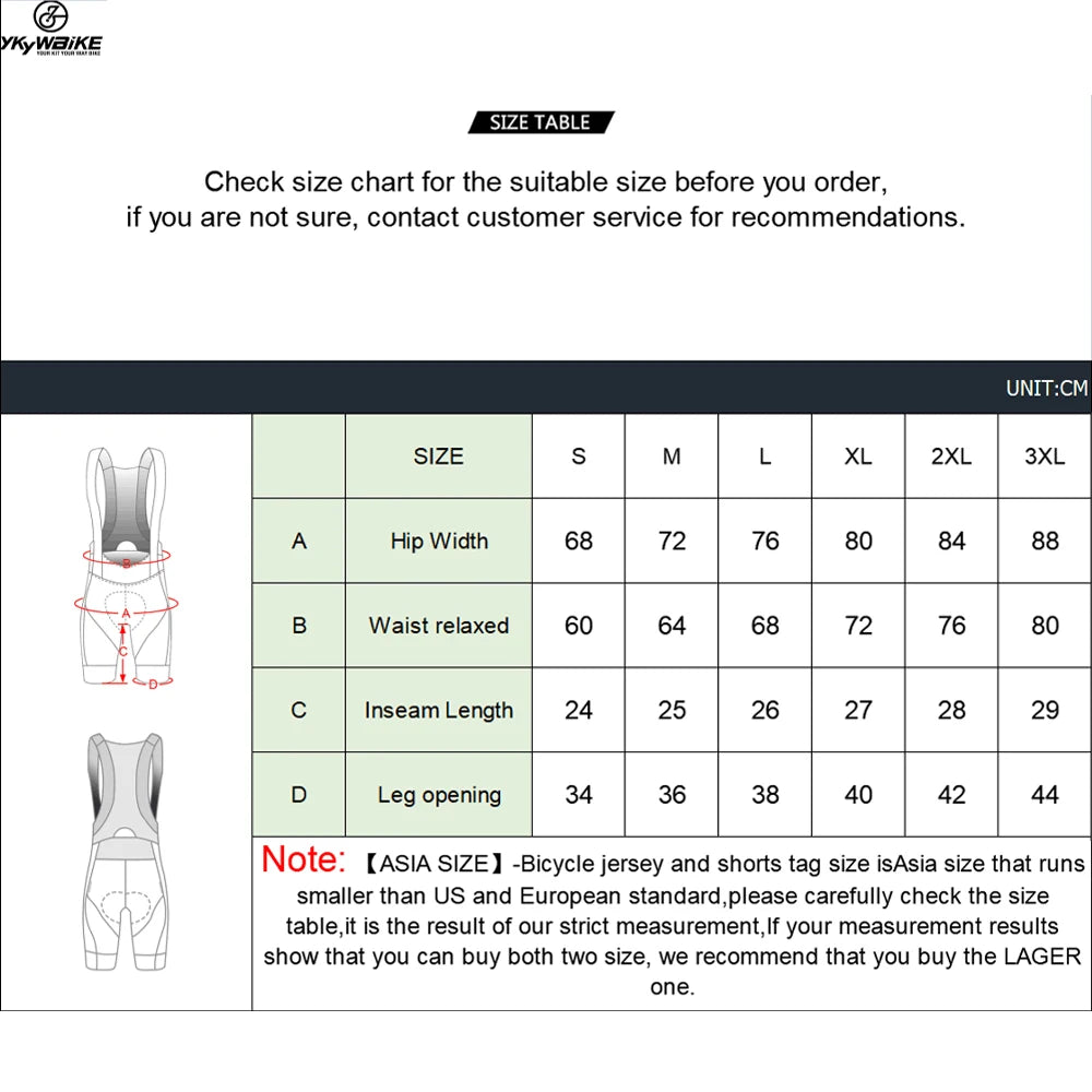 Outdoor Cycling Bib Shorts