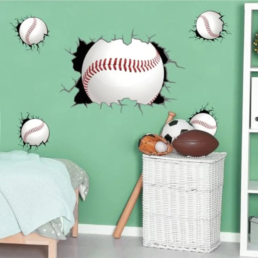 Large Wall Stickers 3D Wall Decals Peel and Stick Big Theme Wall Decals Wall Stickers