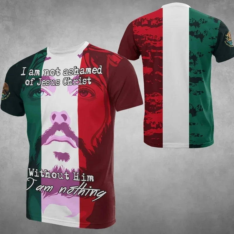 Mexican Short Sleeve Jersey for Men and Woman