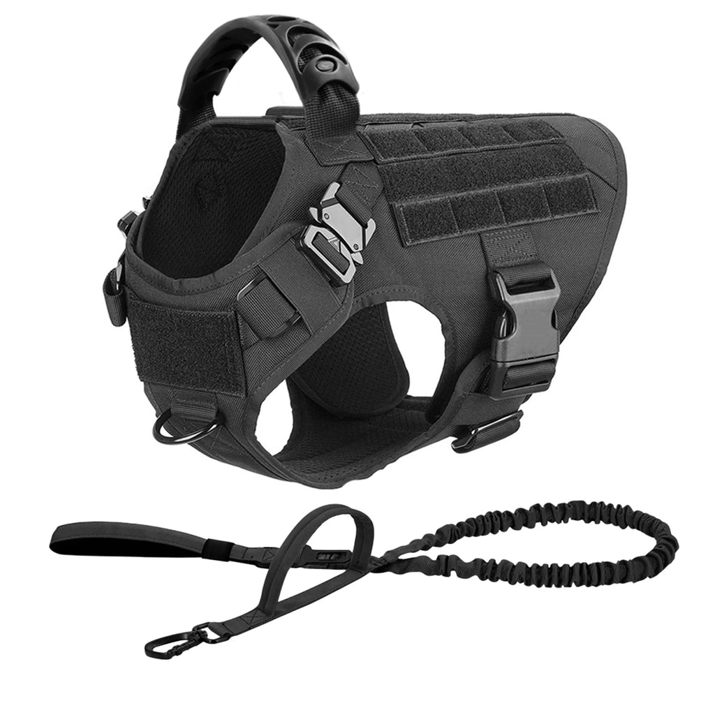 Leash, Harness And Collar For Medium Large Dogs