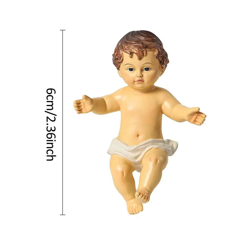 Baby Jesus Doll Statue