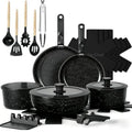 21Pcs Pots and Pans Set Non Stick
