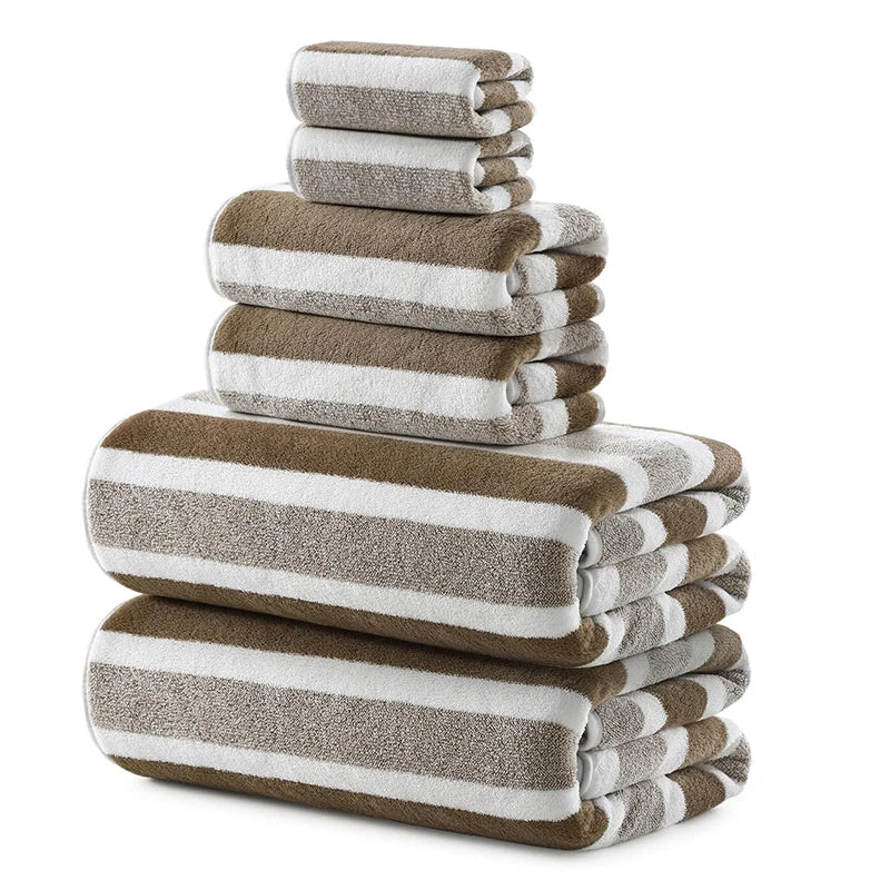 Soft Bath Towels Set