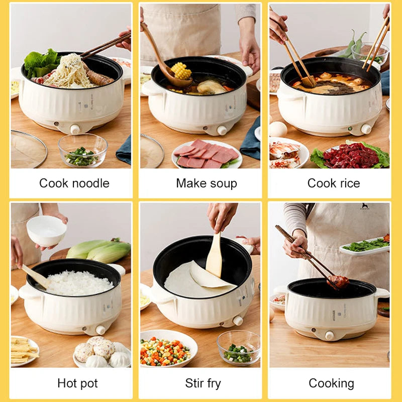 Non- Stick Electric Multicookers Single/Double Layer 1-2 Pan