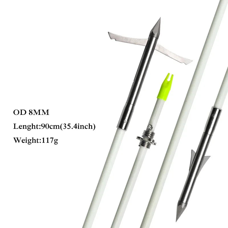 Fiberglass Fishing Arrows 8mm