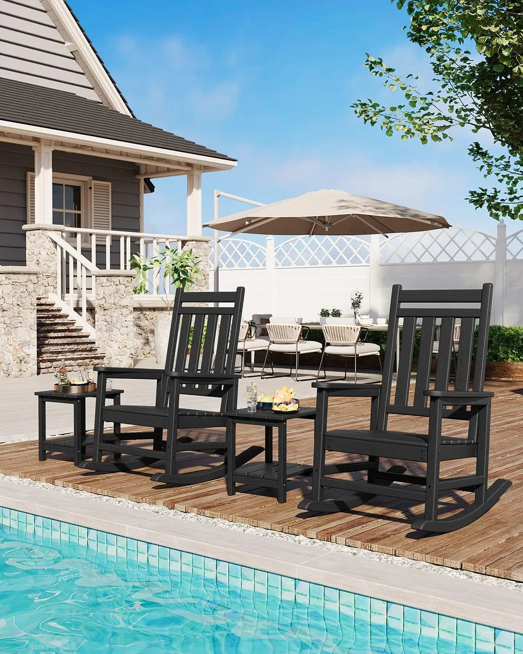 All Weather Resistant Furniture Rocking Chair