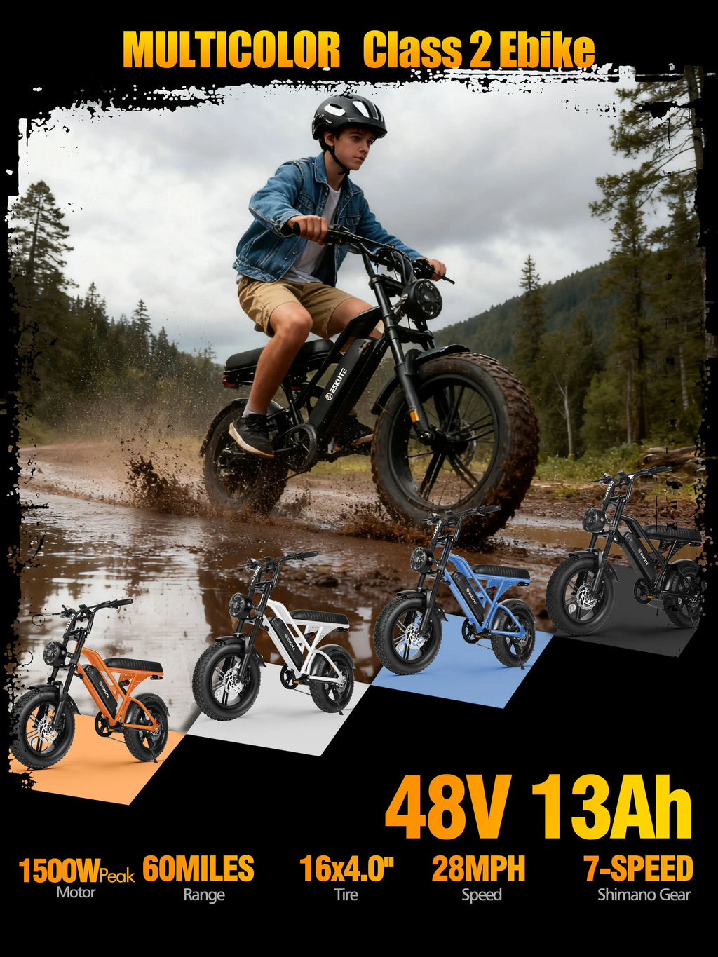 Eskute V100 Electric Bike