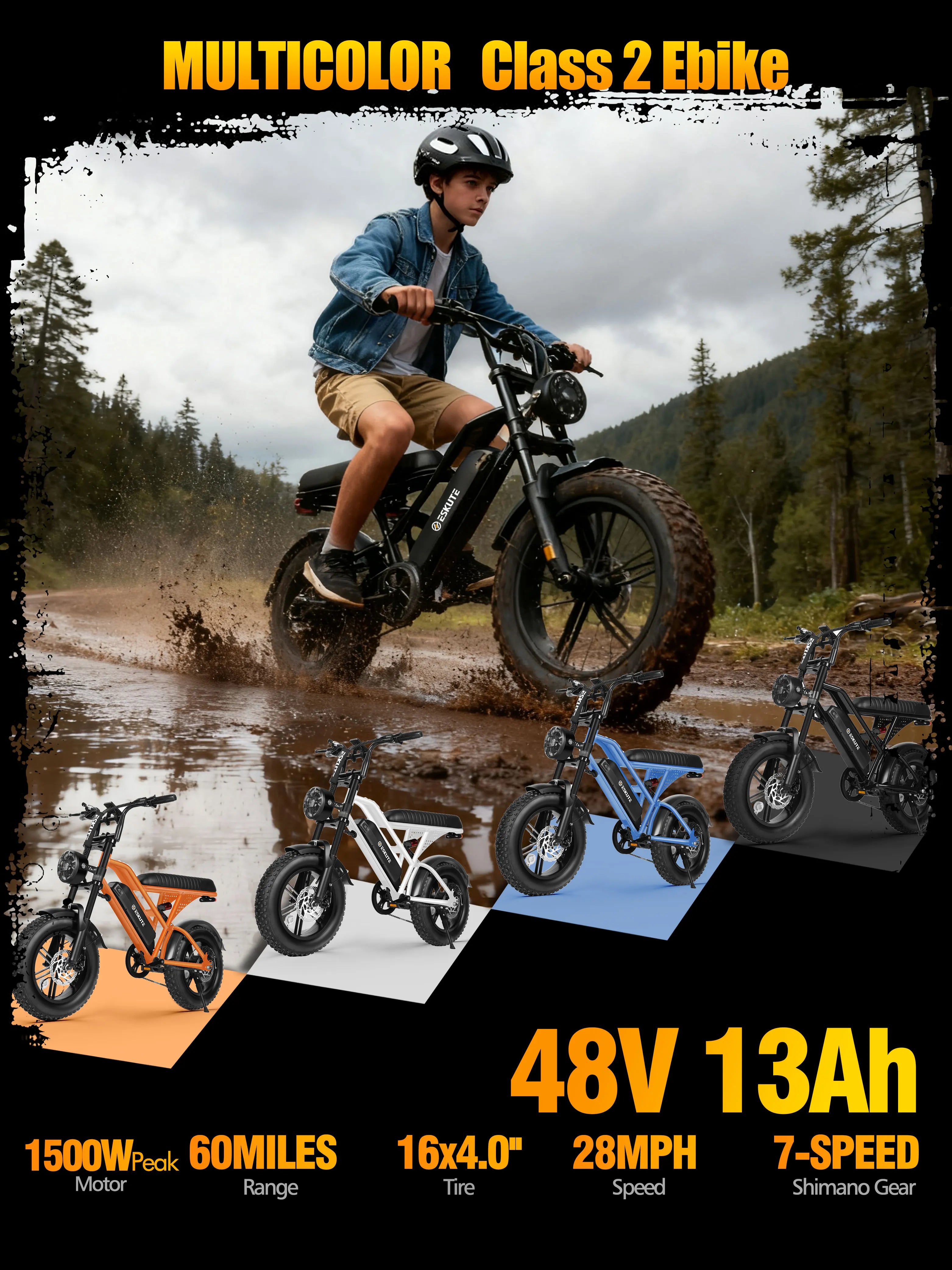 Eskute V100 Electric Bike