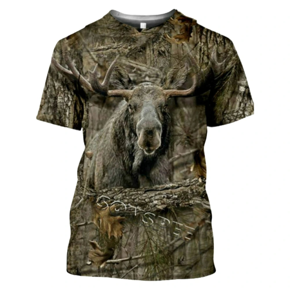 Camouflage hunting t-Shirt