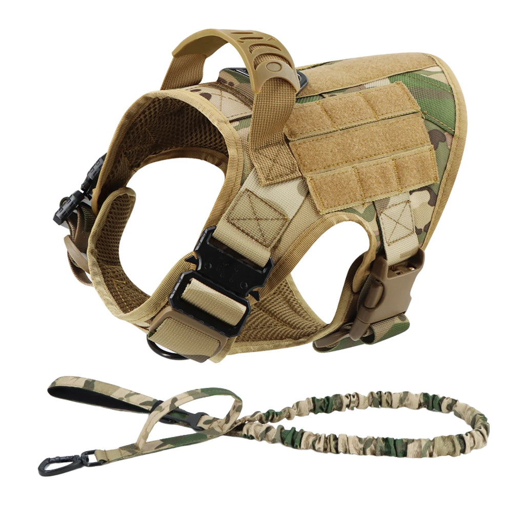 Leash, Harness And Collar For Medium Large Dogs