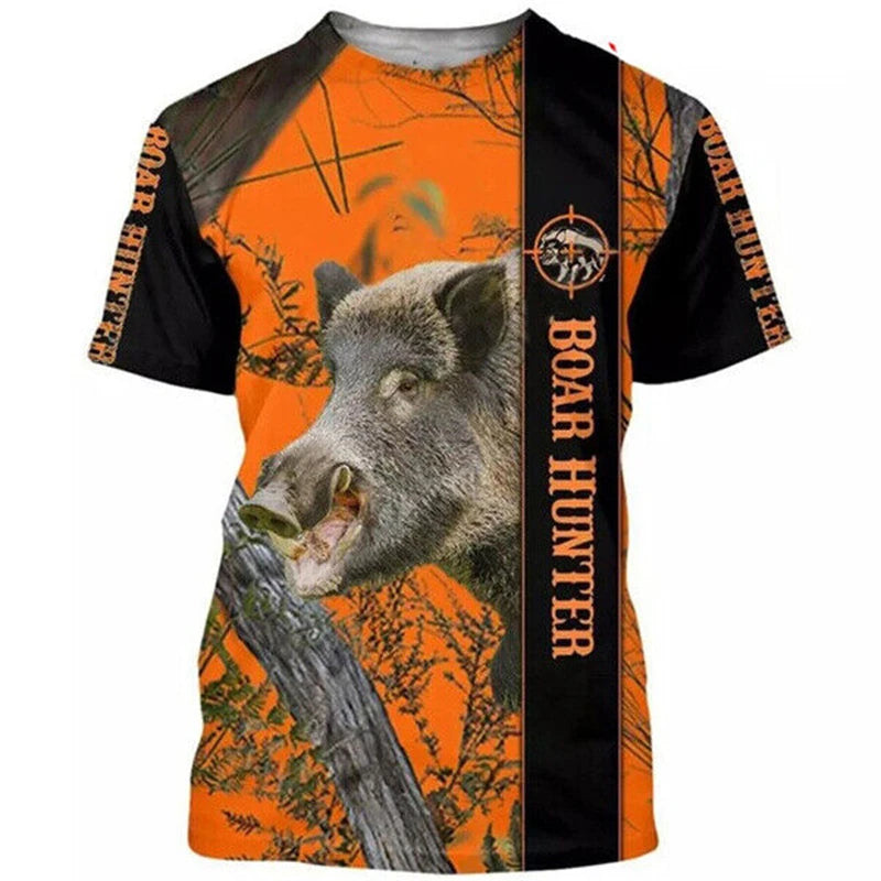 Camo Hunting Animals T Shirts