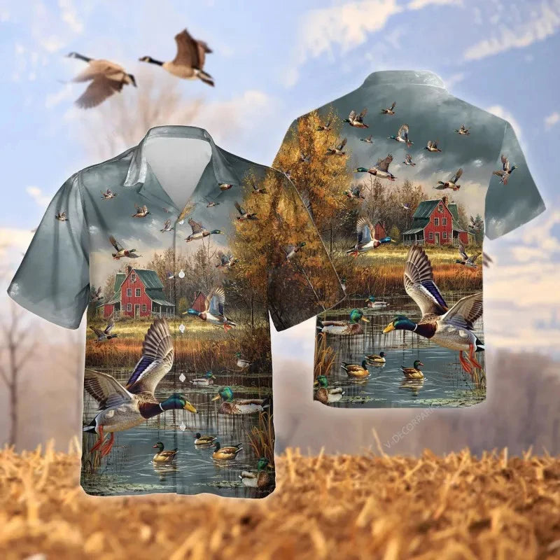 Hunting Duck Camouflage Shirts