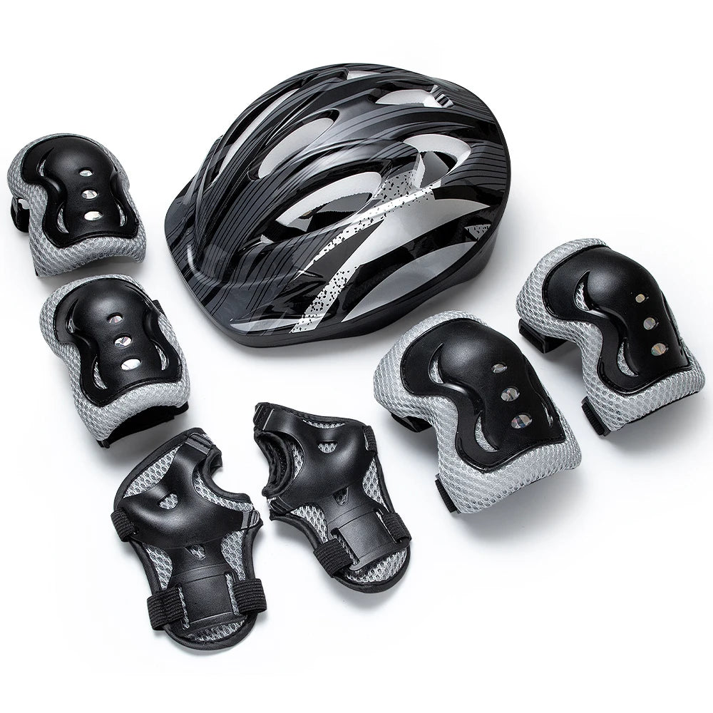 Kids helmet and Protective set
