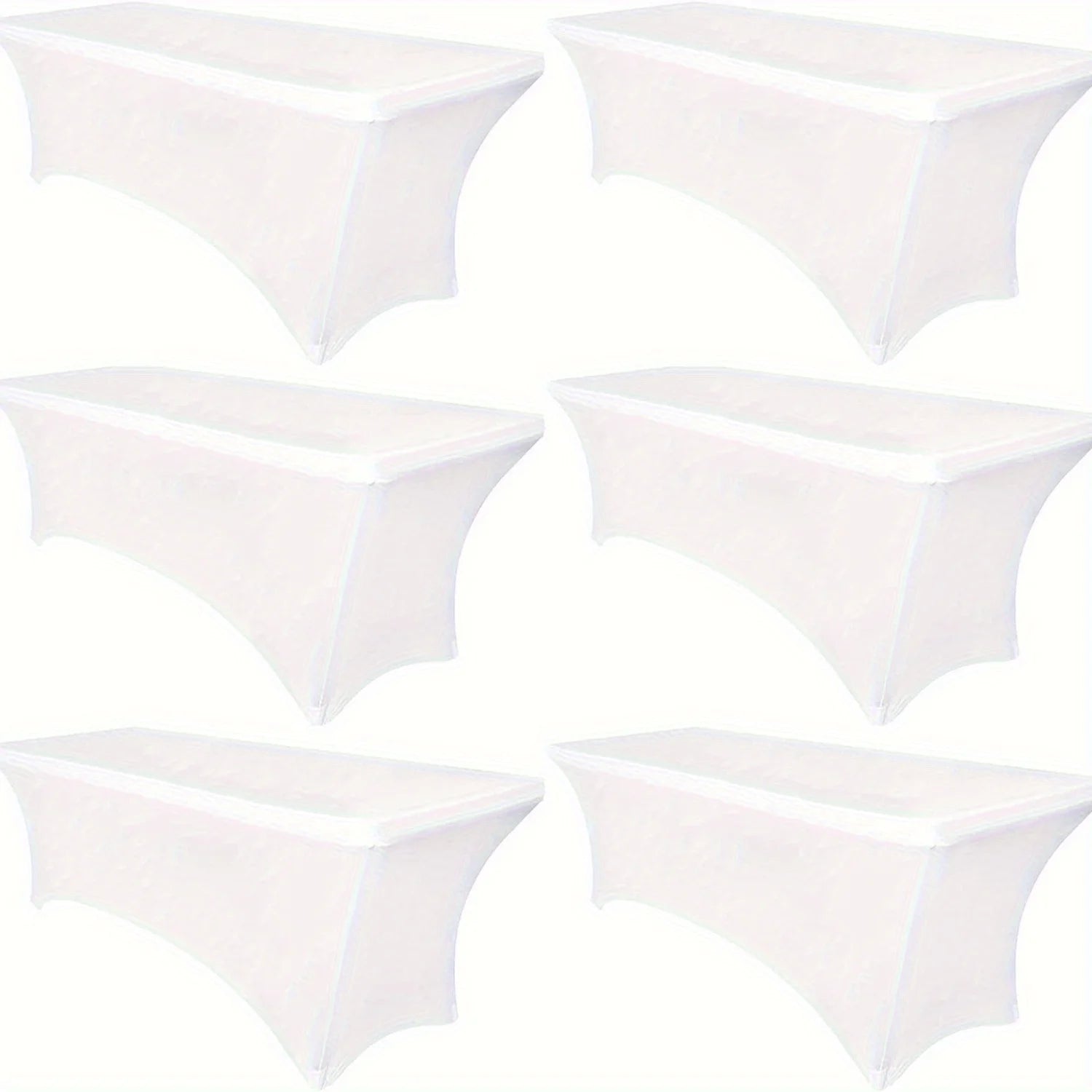 6PCS Elegant and Durable Elastic Table Cloth