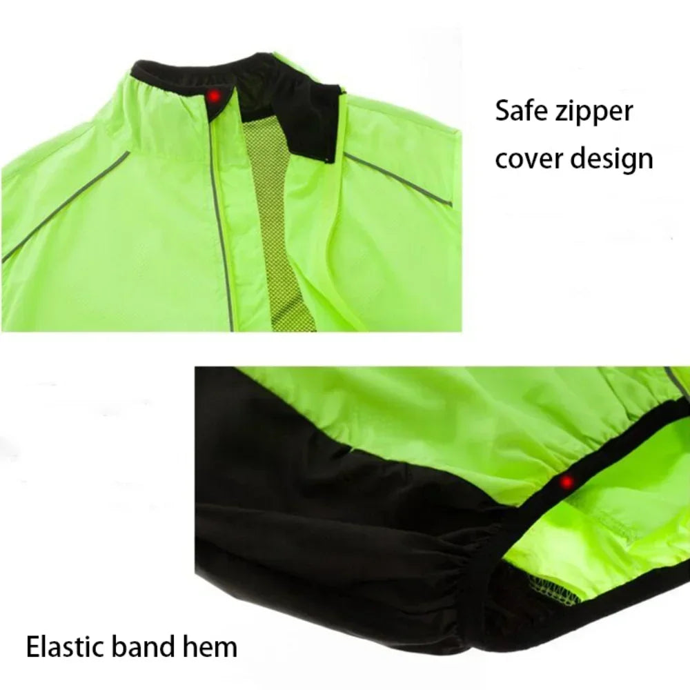 Reflective Men's Rain Waterproof Cycling Cost