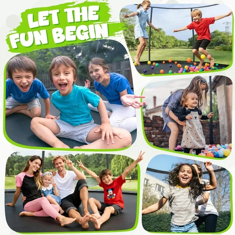 Outdoor Anti-Rust Trampolines
