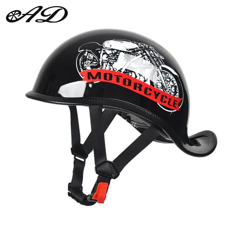 Motorcycle Upturned Tail Helmet