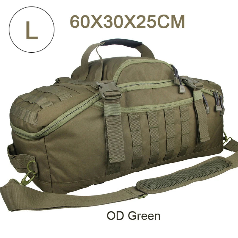 Large Duffel Hiking and Camping Travel Bags