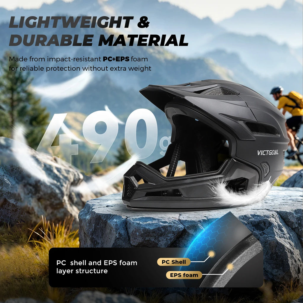 Adult Detachable Full-Face Helmet