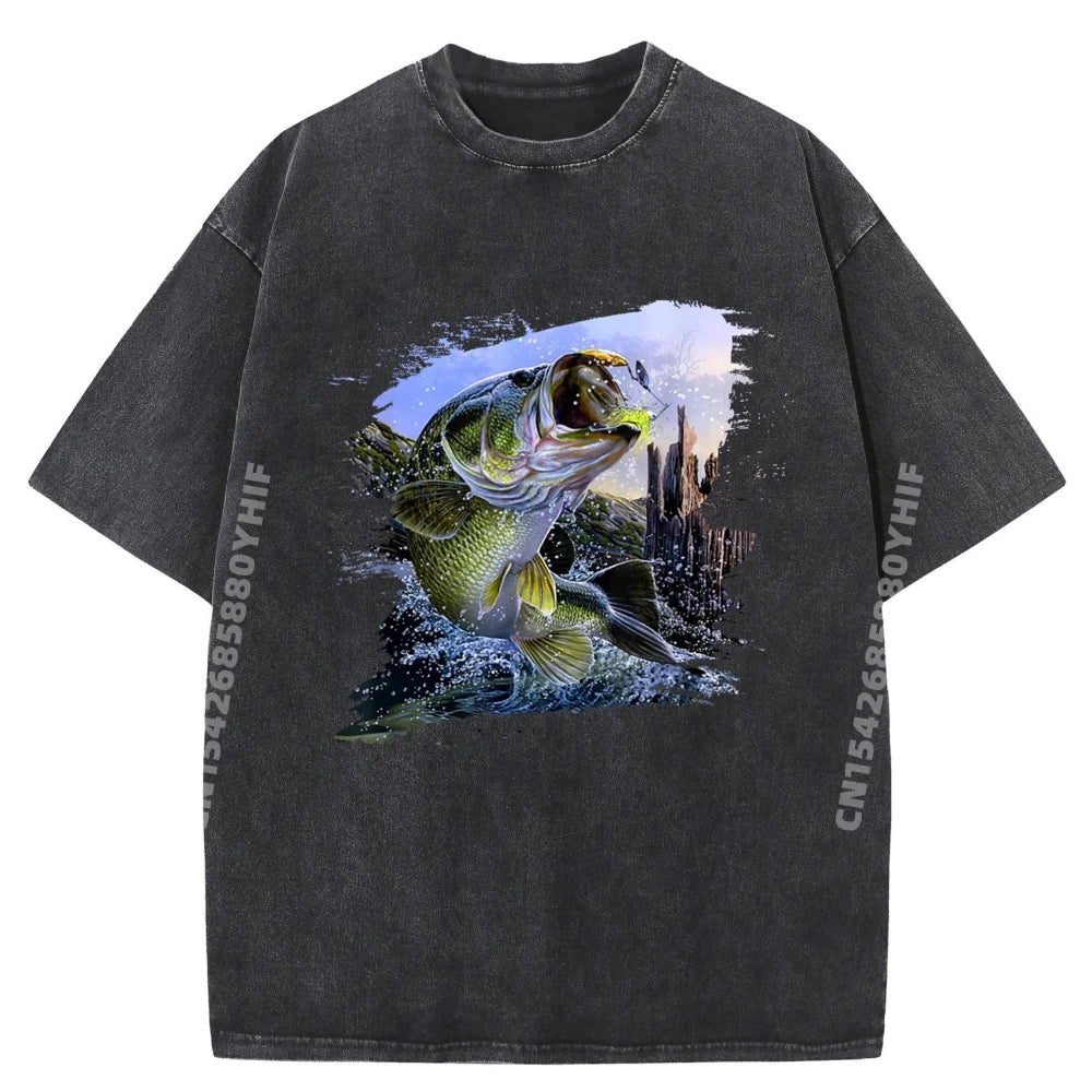 Mens fishing t-shirt