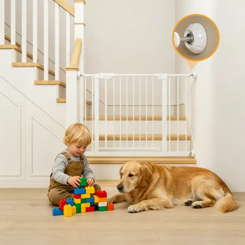 Baby Gate with Cat Door