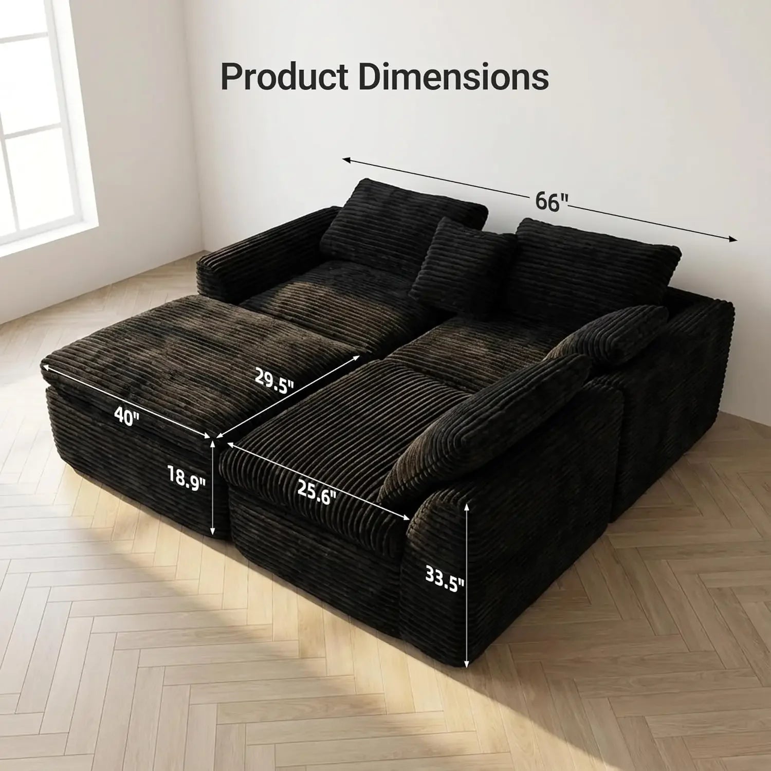 L-Shaped Sectional Sofa