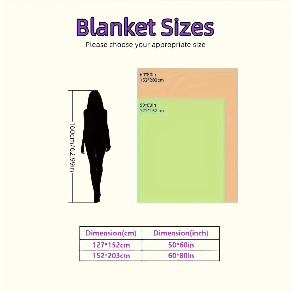 Reversible Luxury Plaid Throw Blank
