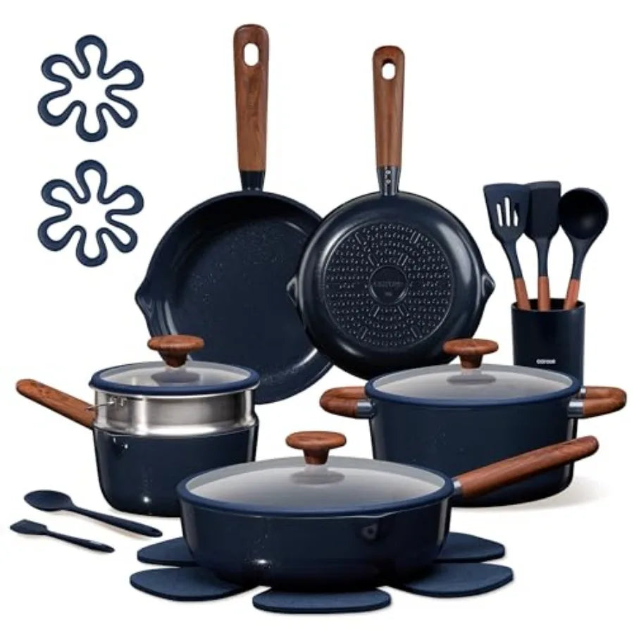 21pcs Cookware Set Nonstick