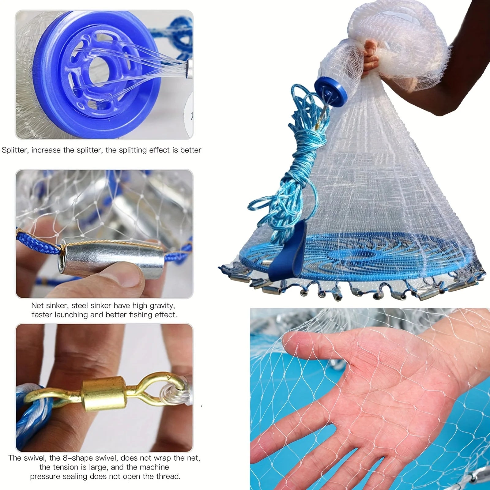 heavy-duty fishing nets