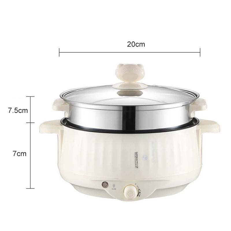 Non- Stick Electric Multicookers Single/Double Layer 1-2 Pan