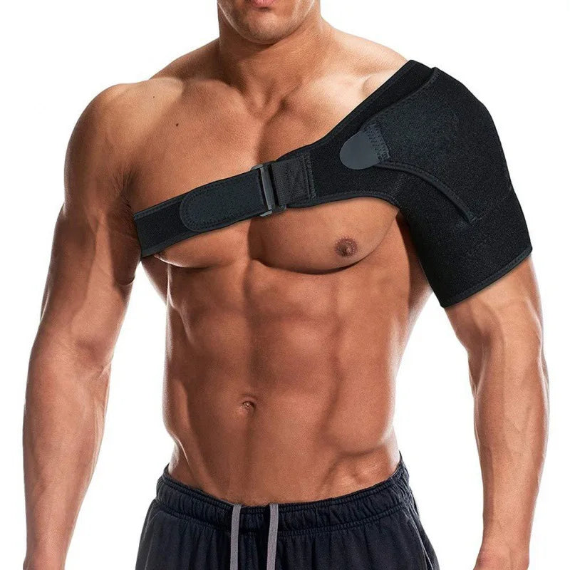 Shoulder Brace with Pressure Pad,Adjustable Shoulder Brace