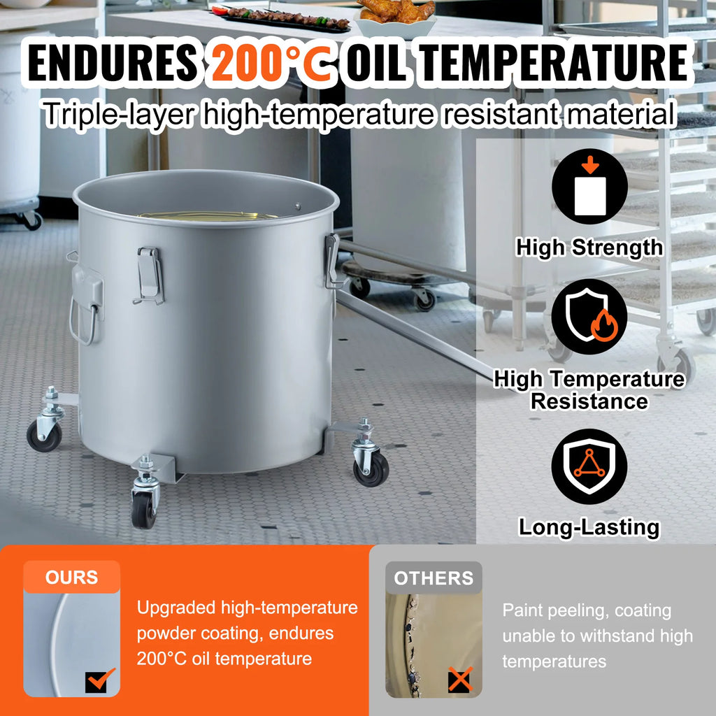 Grease Bucket Oil Disposal
