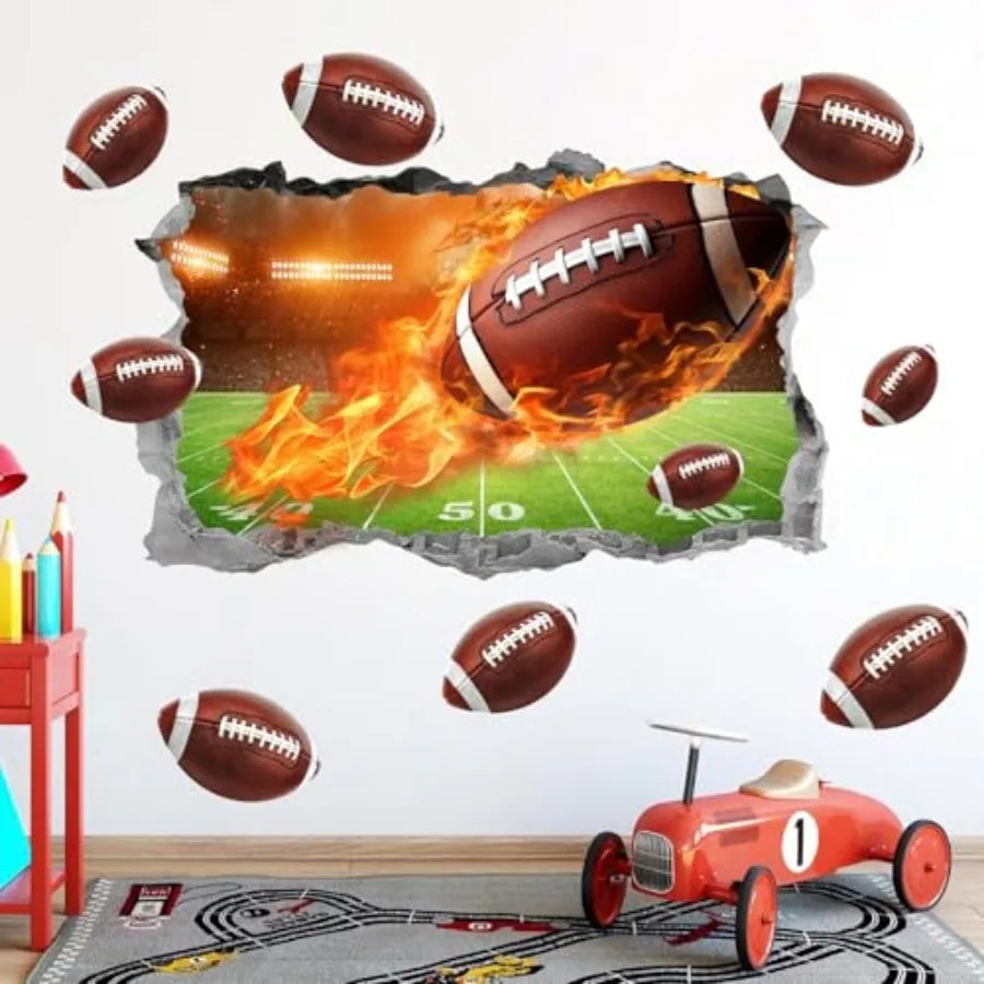 Large Wall Stickers 3D Wall Decals Peel and Stick Big Theme Wall Decals Wall Stickers