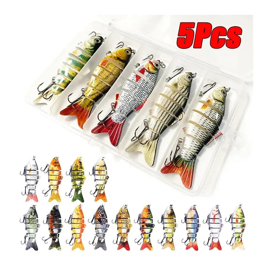 6 Segment Multi Jointed Fishing Lure