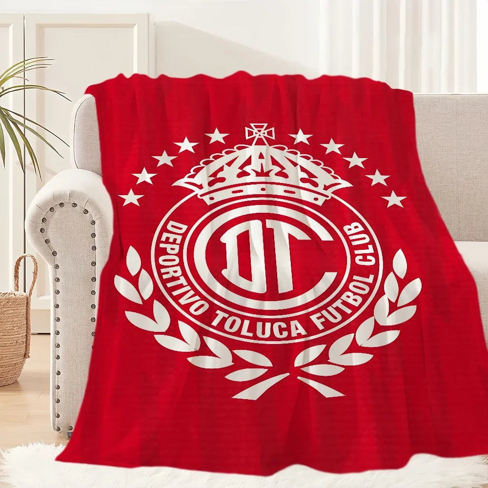 Toluca FC Football Blanket