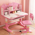 Kids Adjustable Study Desk Chair Set