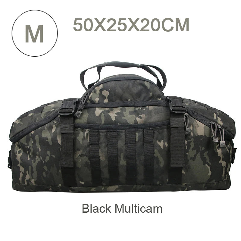 Large Duffel Hiking and Camping Travel Bags