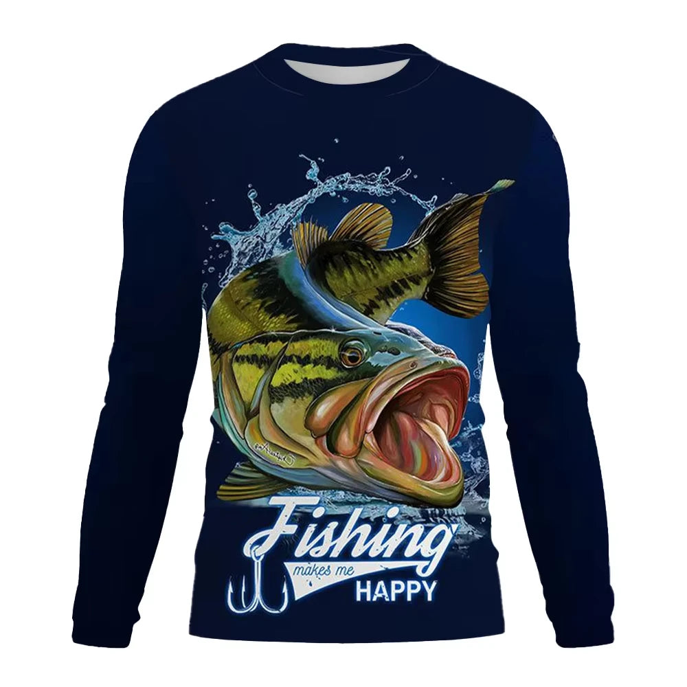 Men Summer Outdoor Fishing Shirts