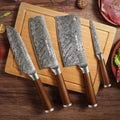 Stainless Steel Japanese Style 4-Piece Kitchen Knife Set